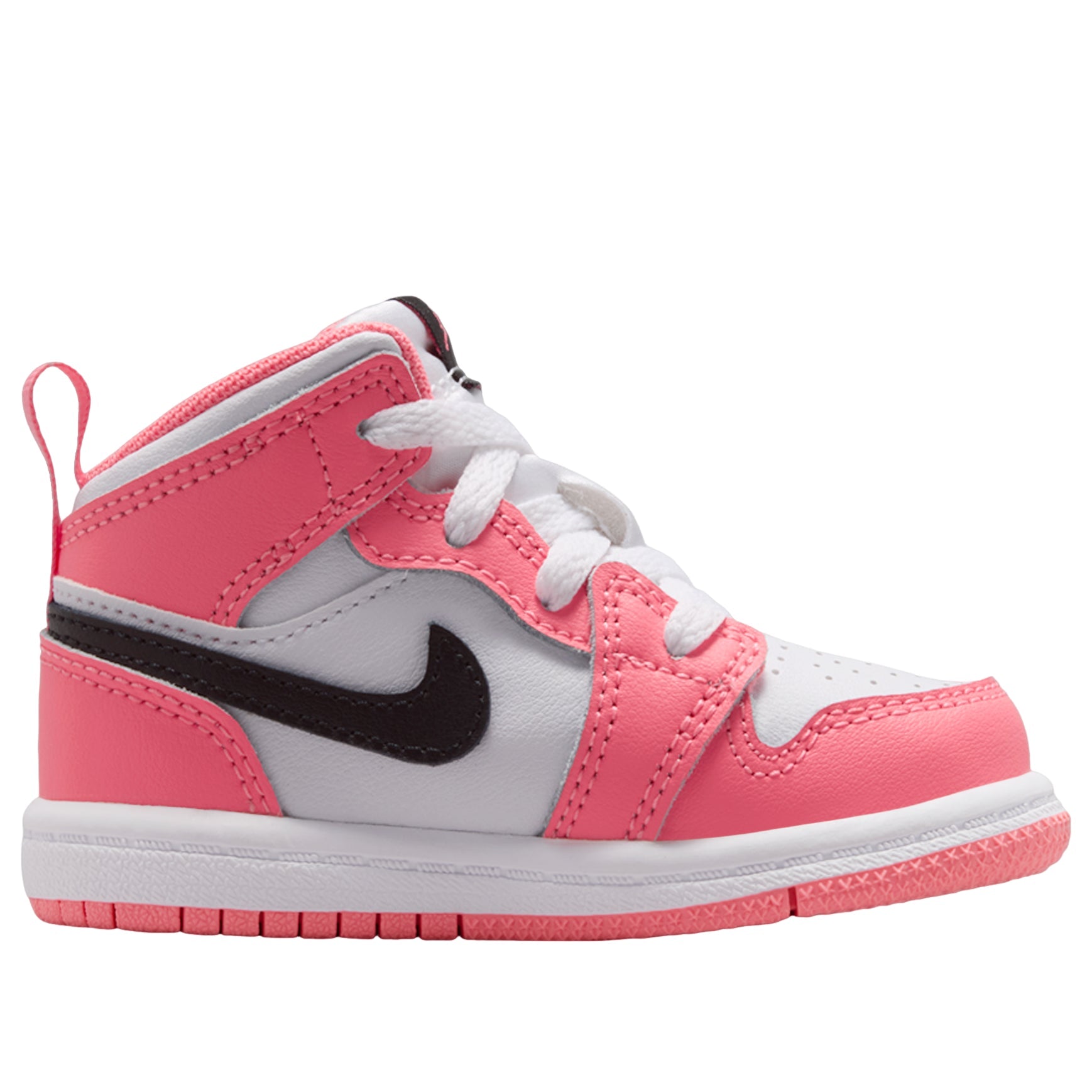 (TD) Air Jordan 1 Mid 'Pink Gaze Black White' DQ8425-602