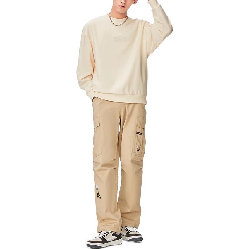 Li-Ning Lifestyle Plain Pullover 'Cream White' AWDSB51-1