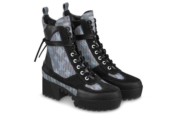 (WMNS)  LOUIS VUITTON Laureate Martin boots 1A5SLY