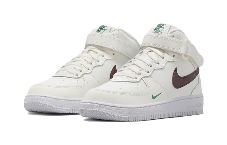 (PS) Nike Force 1 Mid SE '40th Anniversary - Sail Brown Basalt' FJ2895-100