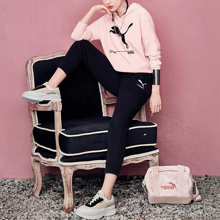 (WMNS) PUMA Core Up Mini Duffle Bag 'Pink Beige' 076972-02