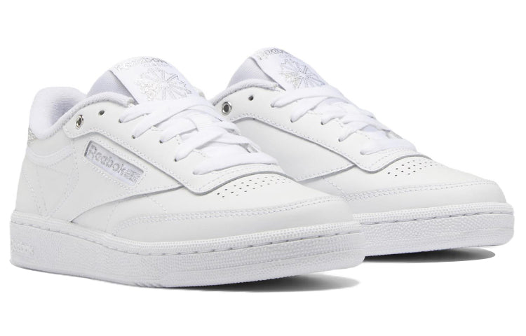 (WMNS) Reebok Club C 85 'White Silver Metallic' GY9728