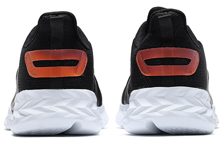 361 Degrees QU!K Light Breathable Running Shoes 'Black Orange' 572024413-5