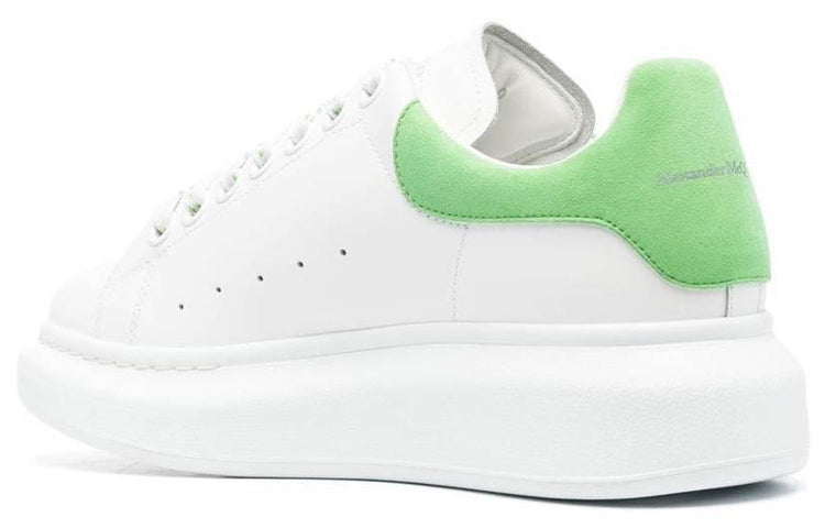 (WMNS) Alexander McQueen Oversized Shoes 'White Acid Green' 718139WHGP78964