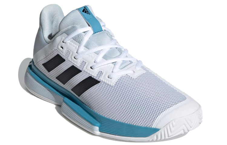 adidas Solematch Bounce 'White Blue' FX1732