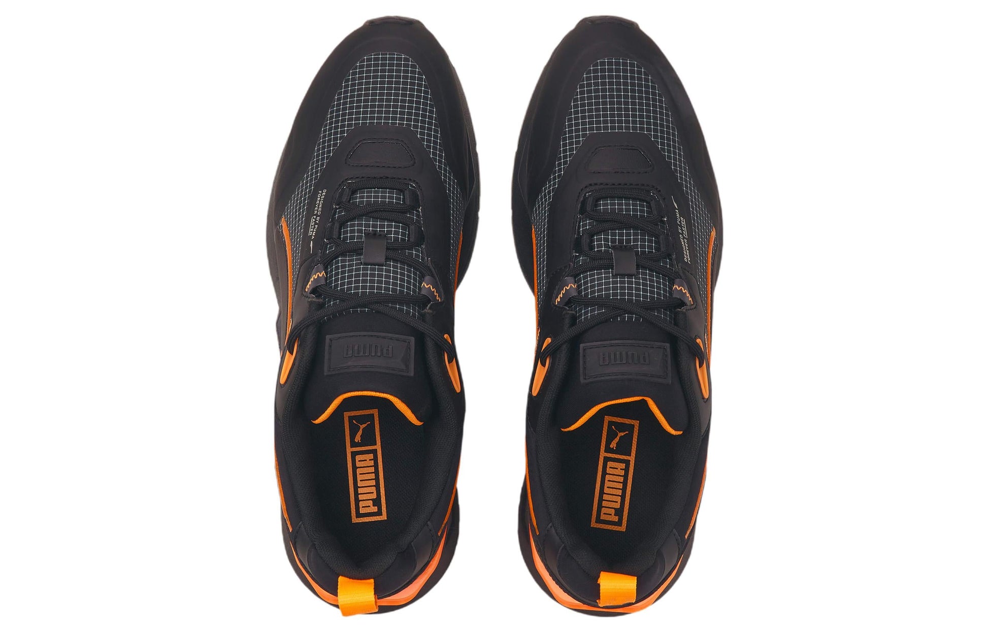 PUMA Mirage Tech Ripstop 'Black Orange' 381673-01