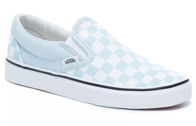 Vans Classic Slip-On 'Baby Blue Checkerboard' VN0A38F7QCK