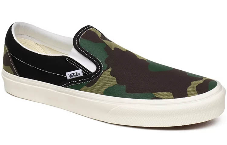 Vans Classic Slip-On 'Mismatch - Zebra Camo' VN0A4U38WS8