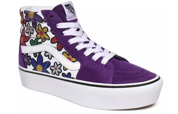 Vans SK8-HI Platform 2 'Glitter Daisies' VN0A3TKNX96