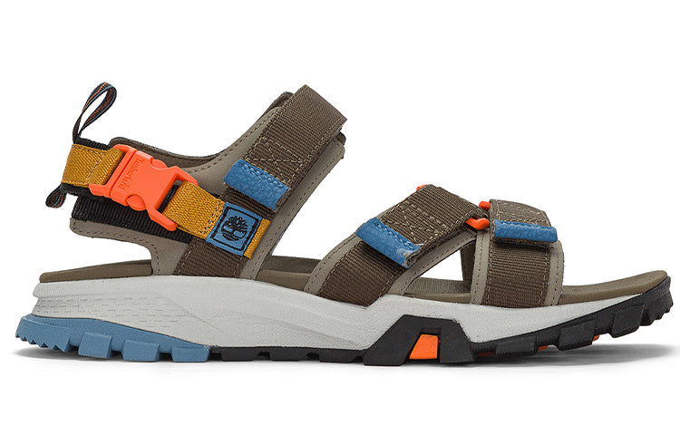 Timberland Garrison Trail Sandals 'Olive Green White' A5TATM