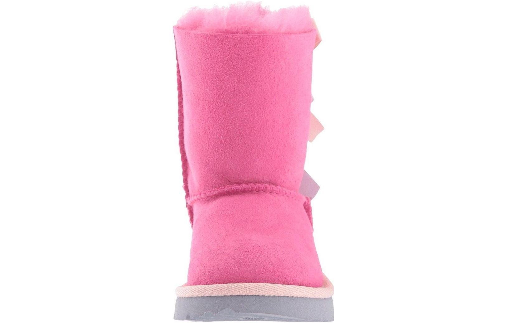 (TD) UGG Bailey Bow II Boot 'Pink Icelandic Blue' 1017394T-PAIB