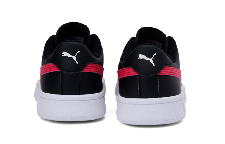 PUMA Smash V2 K Shoes Black/Pink/White 365170-19