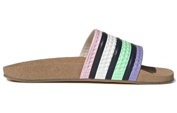 adidas Adilette Cork Slide 'Pulse Mint Legend Ink' GV7075