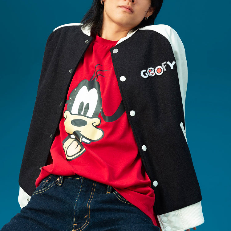 Men's Levis x Disney Mickey Printing Pattern Jacket Black A0879-0000
