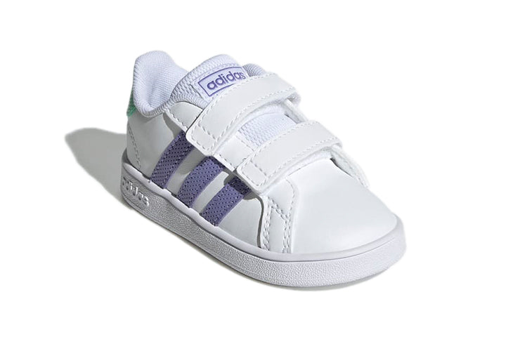 (TD) adidas Grand Court 'White Purple Mint' GX5752