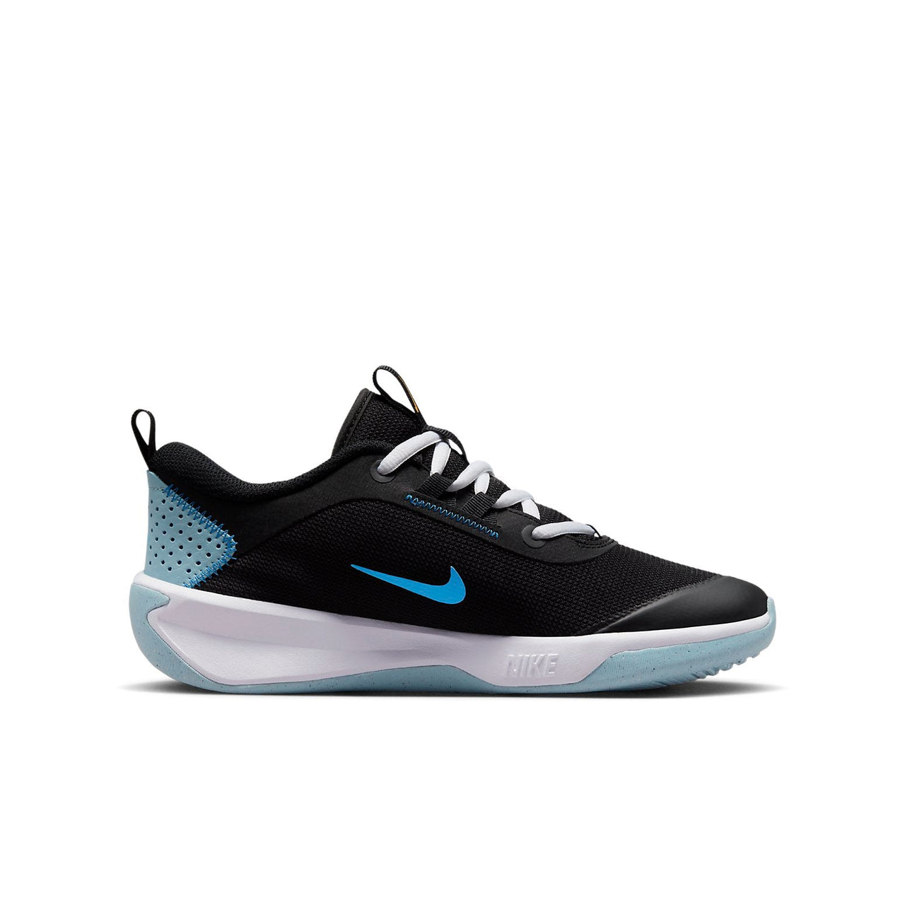 (GS) Nike Omni MultiCourt 'Black Blue Lightning' DM9027-005