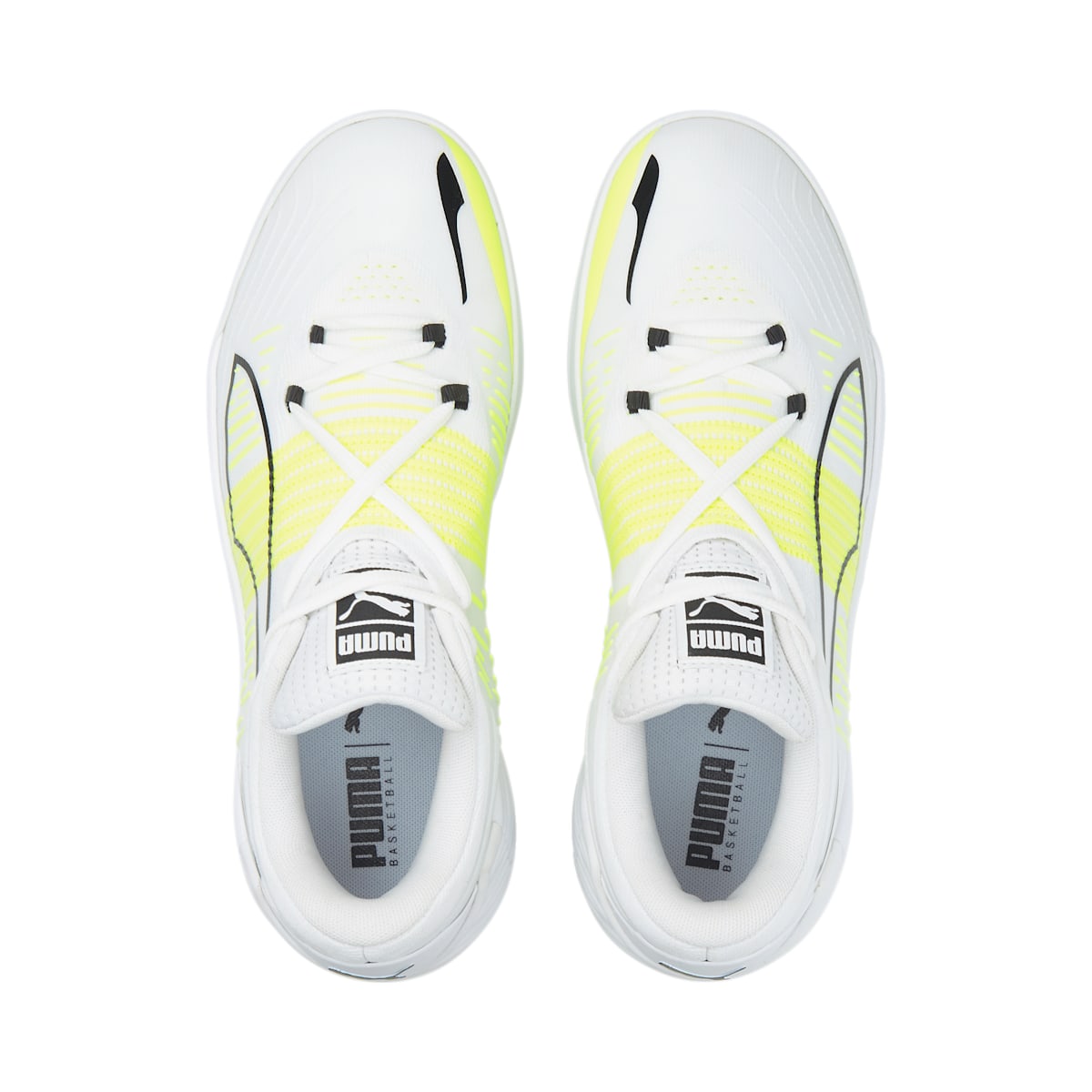 PUMA Fusion Nitro 'White Neon Yellow' 195514-12