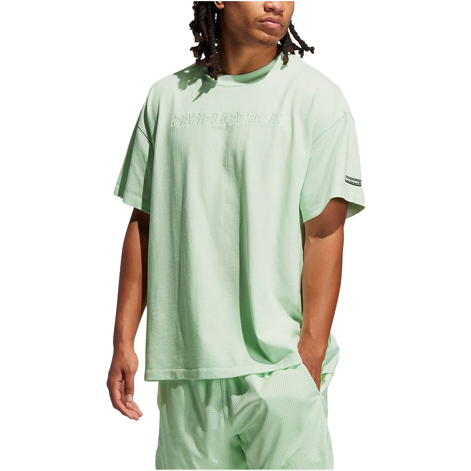 adidas Daniel Patrick x Basketball T-Shirts 'Oliver Green' GU5620