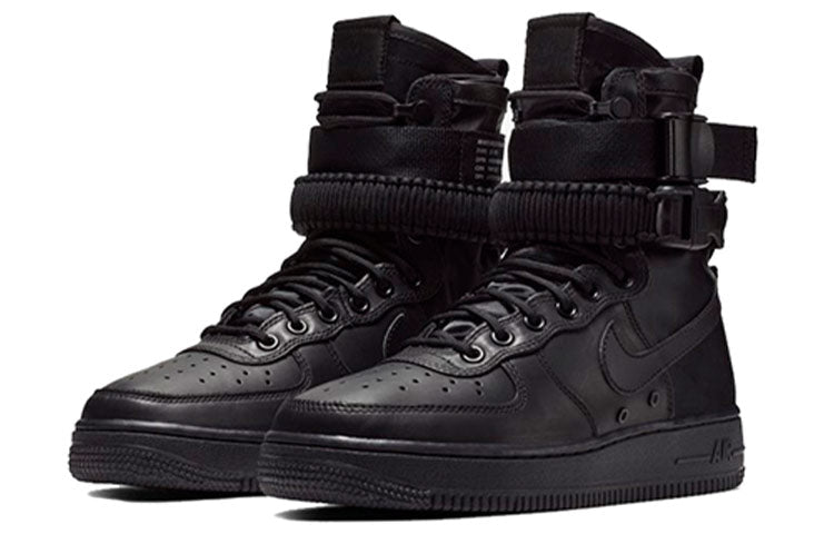 (WMNS) Nike SF Air Force 1 High 'Triple Black' 857872-005