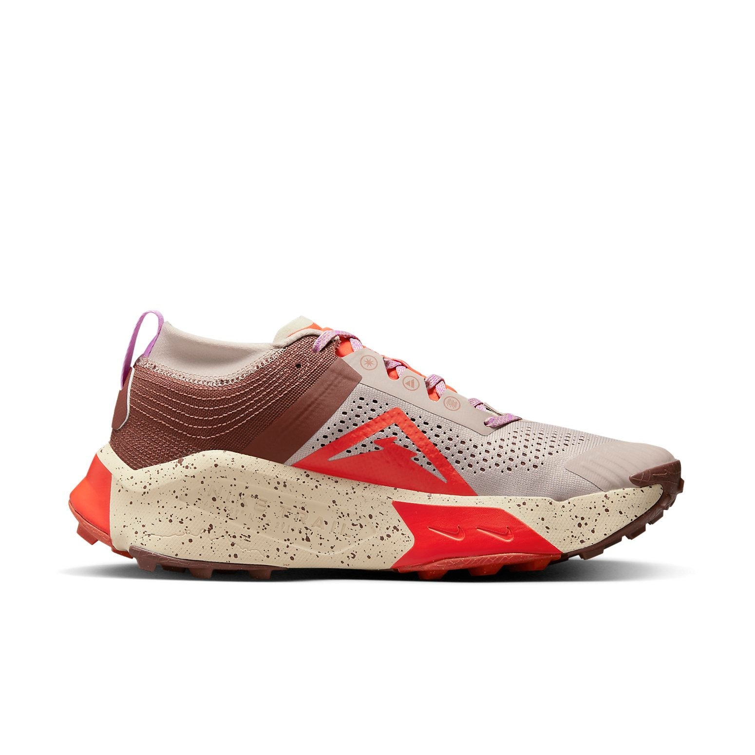 Nike ZoomX Zegama Trail 'Diffused Taupe Dark Pony Sand Drift Picante Red' DH0623-200