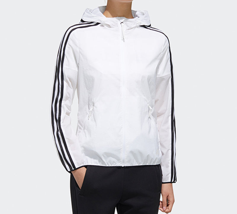 (WMNS) adidas Windbreaker 3S Jacket White FT2881