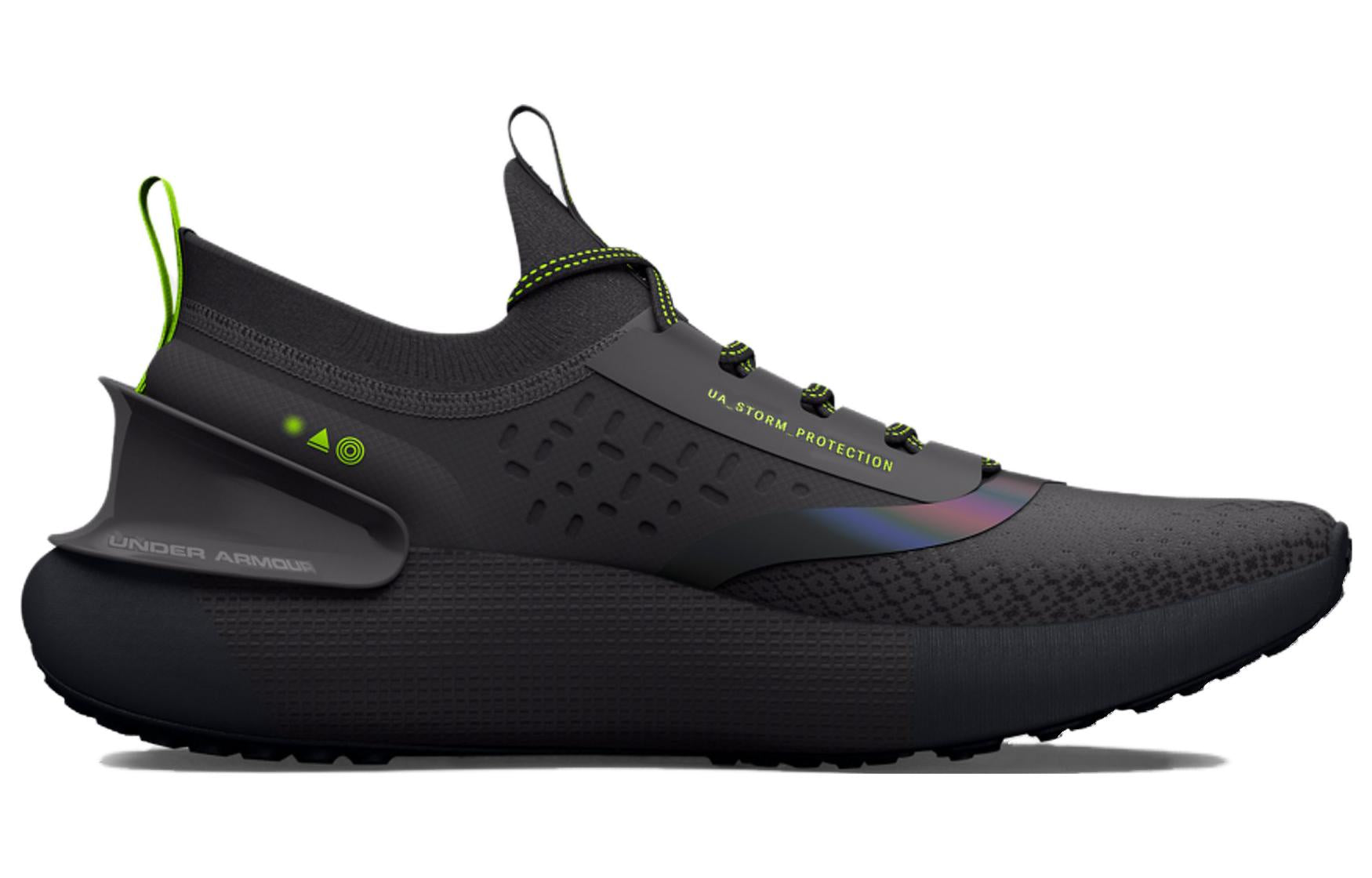 (WMNS) Under Armour HOVR Phantom 3 Storm 'Jet Grey Iridescent' 3025522-102