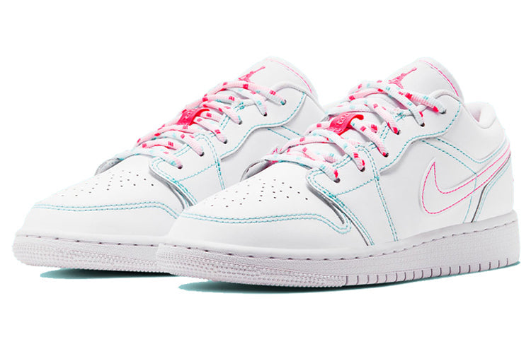 (GS) Air Jordan 1 Low 'Aurora Green' 554723-101