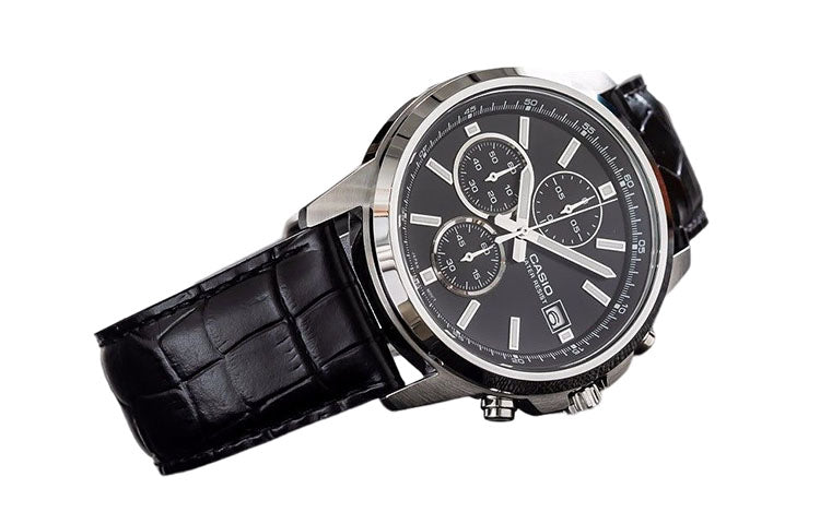 CASIO Edifice Waterproof Men Mens Black Analog MTH-5001L-1APR