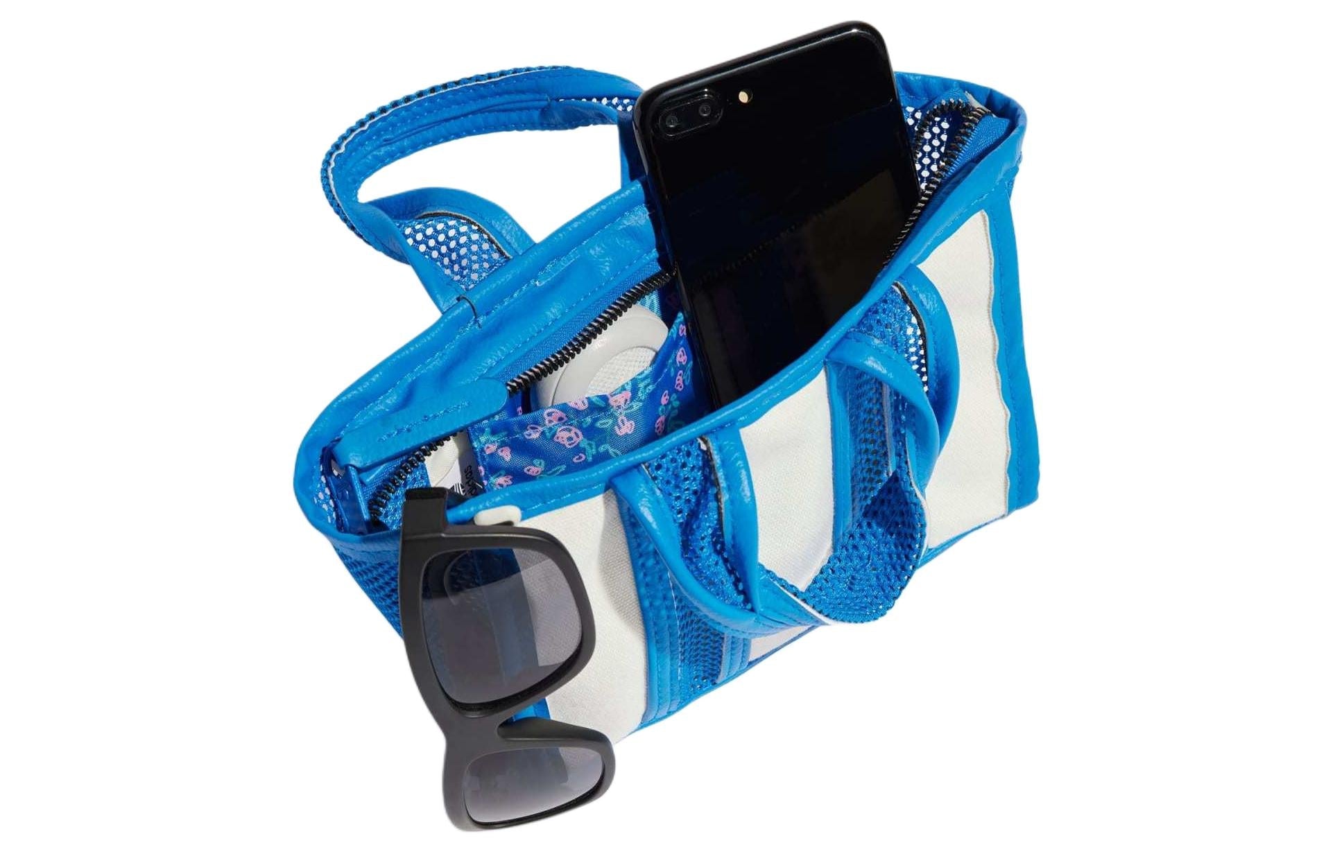 (WMNS) adidas Originals x KSENIASCHNAIDER Mini Waist Bag 'Blue White' IS0671