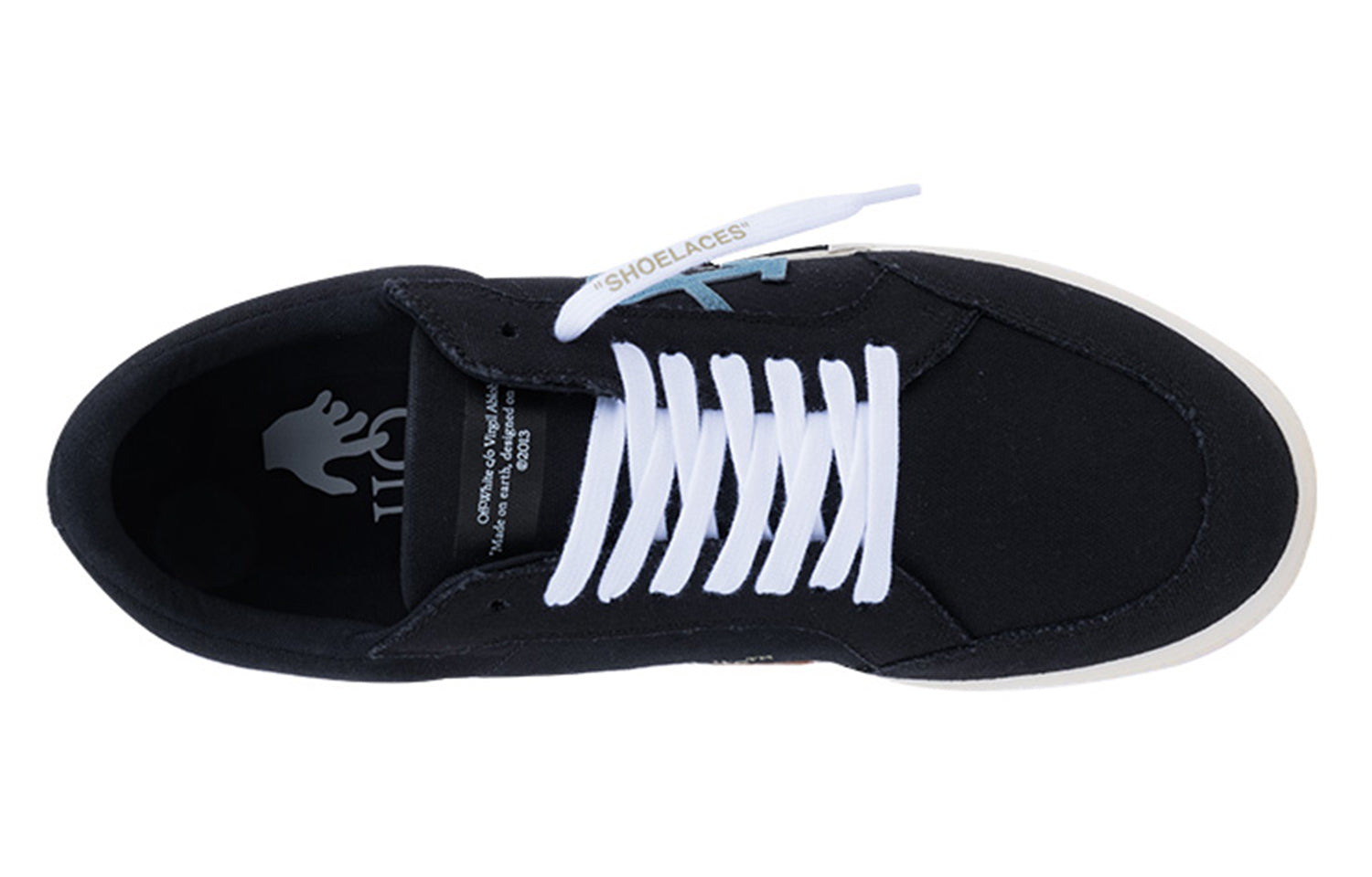 Off-White Low Vulcanized Sneakers Black OMIA085F21FAB0011045