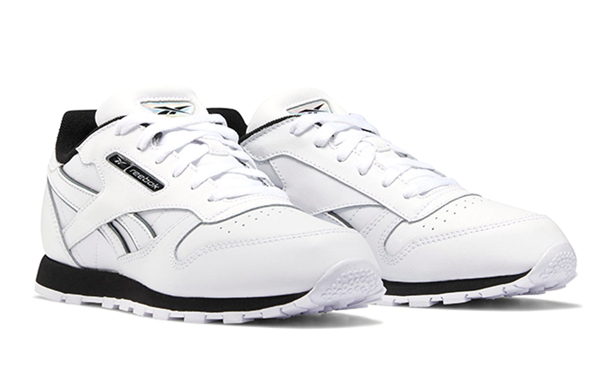 Reebok Classic Leather Running Shoes K Silver/White EH1961