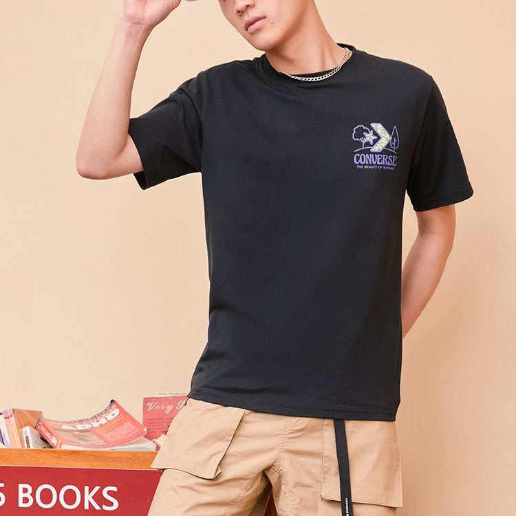 Converse Landscape Center Tee Asia Sizing 'Black' 10023269-A02