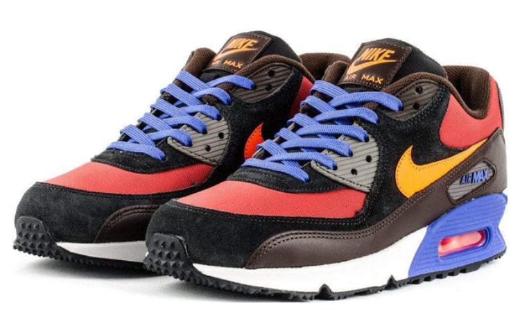 Nike Air Max 90 Winter PRM 'Black Red Blue Orange' 683282-600