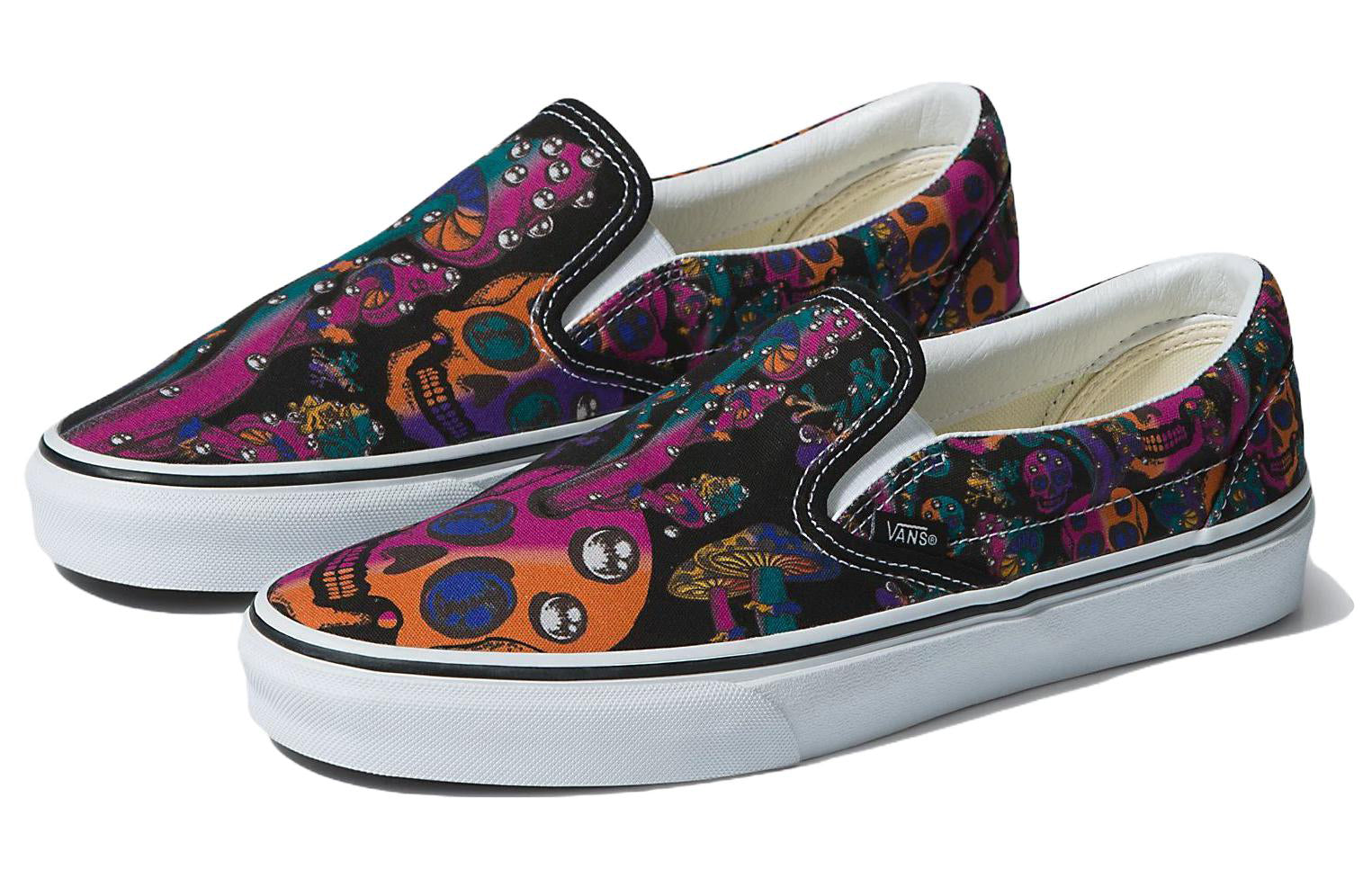 Vans Classic Slip-On 'Black Purple Orange' VN0A7Q5D0ZB