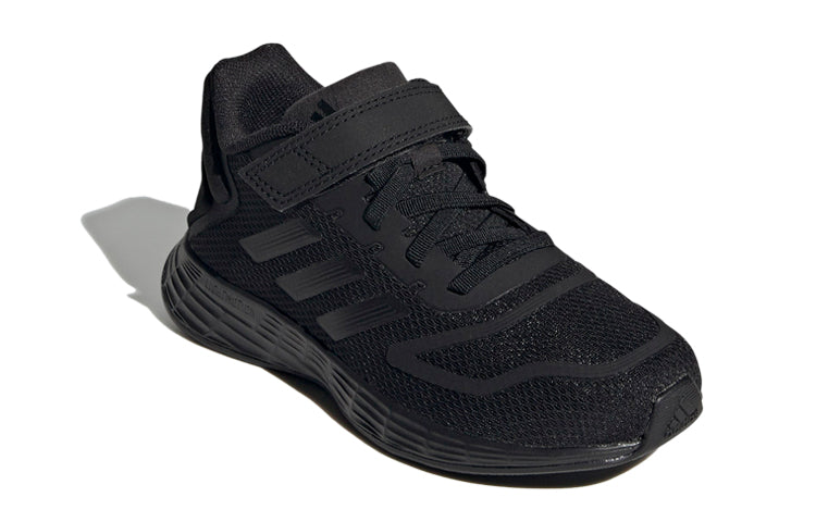(GS) adidas Duramo 10 Elastic Lace 'Triple Black' GZ0637