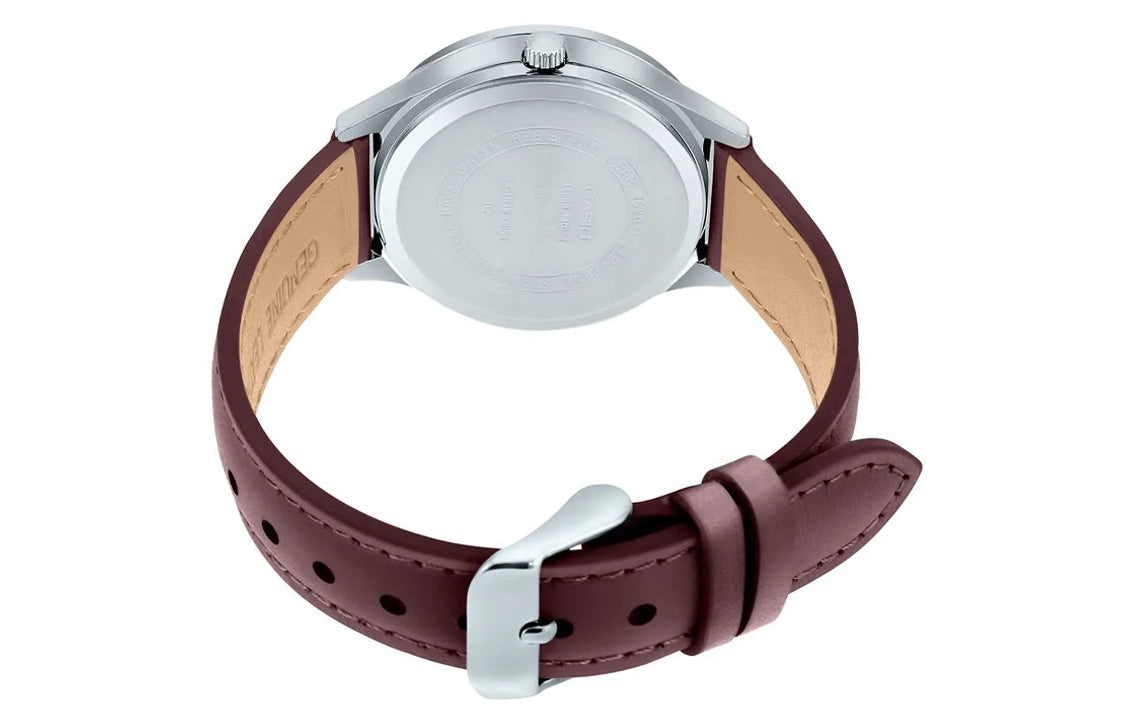 CASIO Female DRESS Japan / South Korea Fashion Brown Analog LTP-E141L-5A