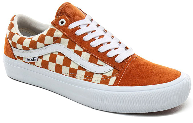 Vans Old Skool Pro 'Golden Oak Checkerboard' VN000ZD4UZW