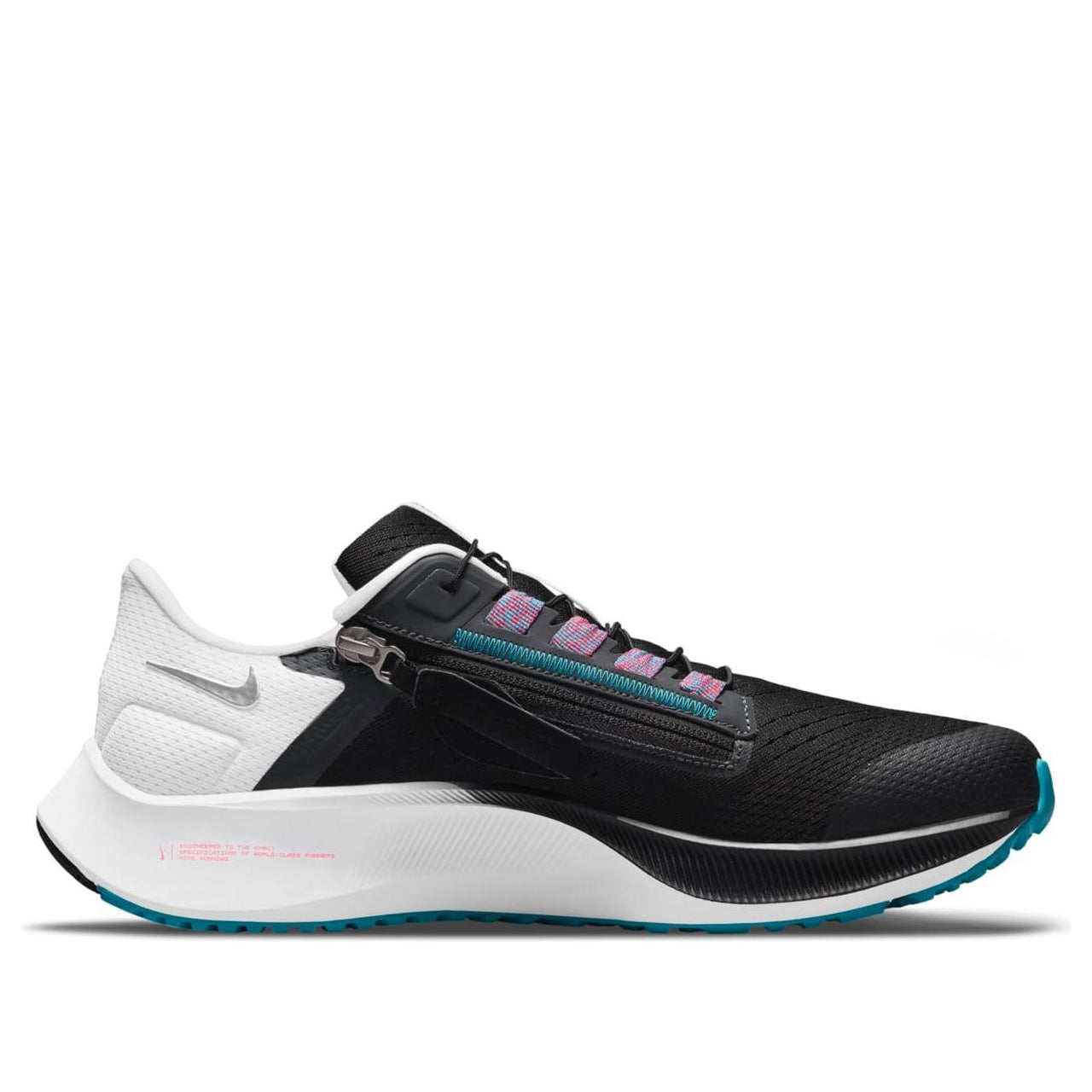 Nike Air Zoom Pegasus 38 FlyEase 'Black Metallic Silver' DA6674-002
