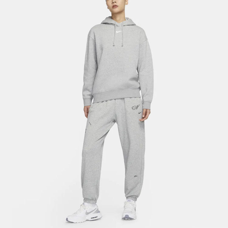 (WMNS) Nike Sportswear Collection Fleece Hoodie 'Grey' DJ7669-063