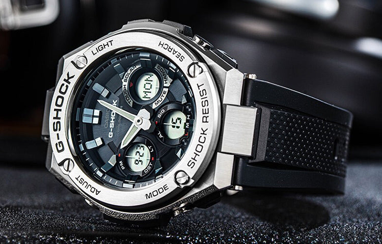 CASIO G-Shock G-Steel 'Silver Black' GST-S110-1A