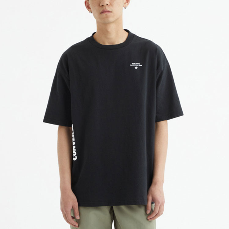 Converse Worldwide Class T-Shirt Asia Sizing 'Black' 10021508-A01