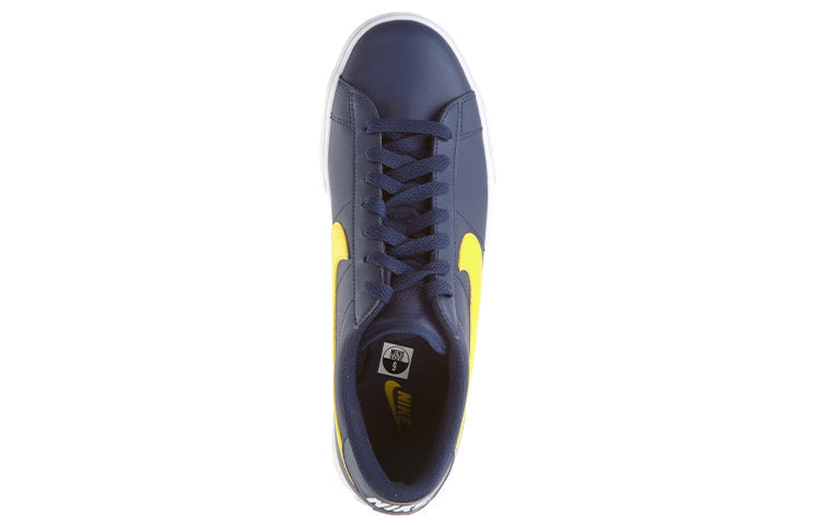 Nike Sweet Classic Leather Low-Top Sneakers Blue 318333-406