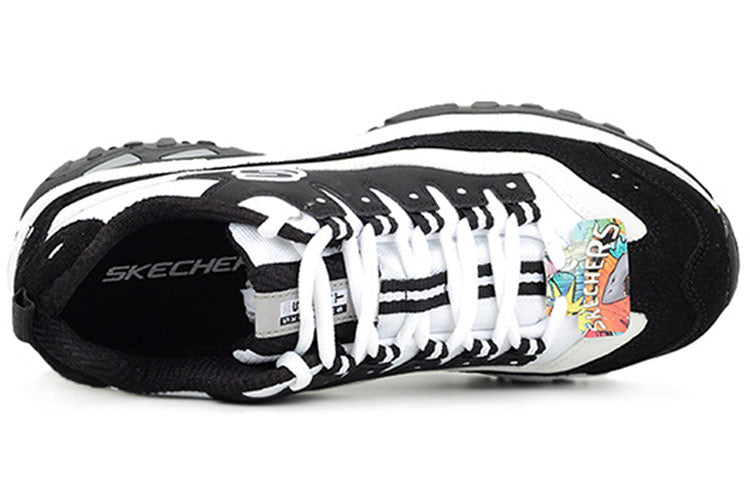 Skechers Energy Low Running Shoes Black/White/Grey 999345-BKW