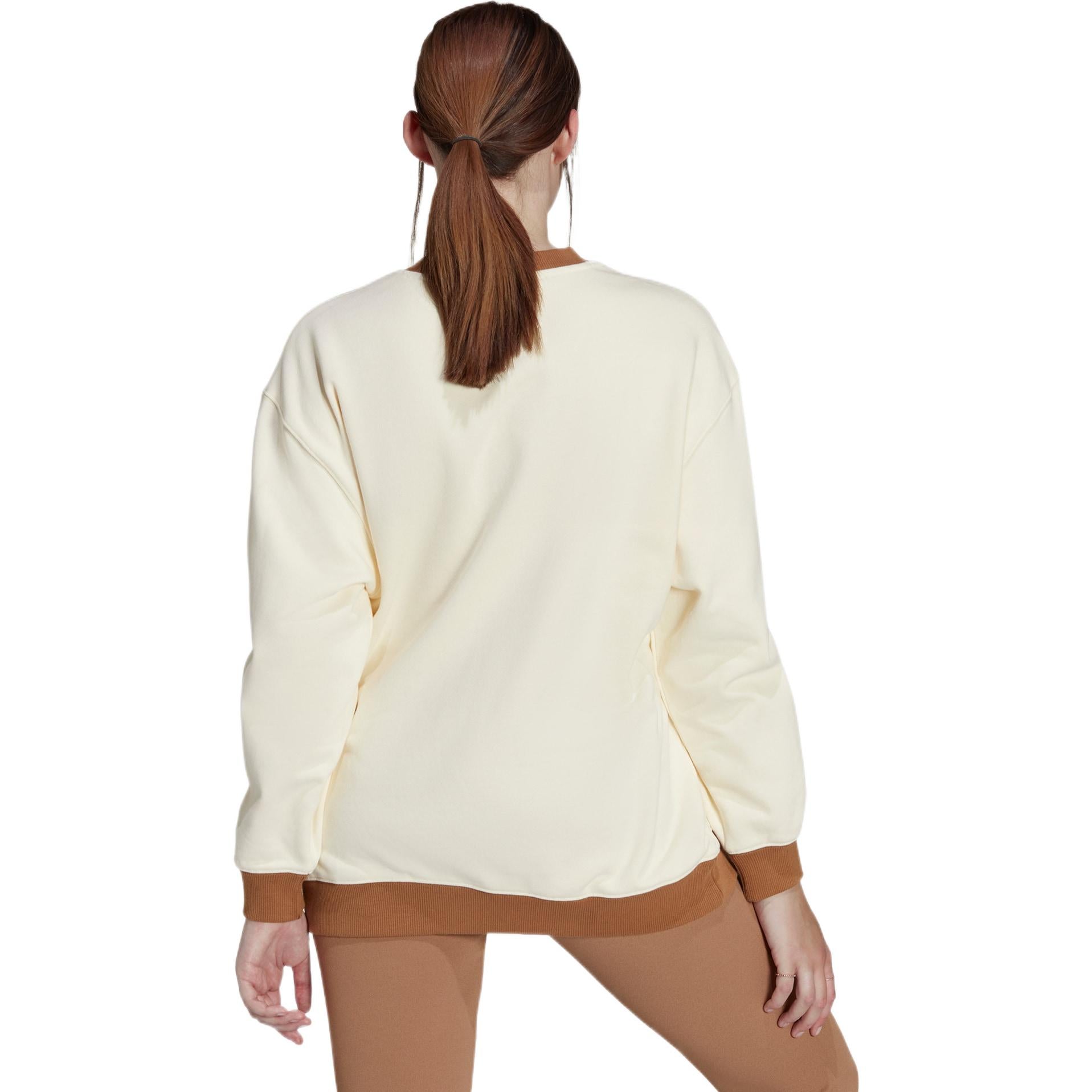 (WMNS) adidas Adicolor 70s Sweatshirt 'Beige' IB2040