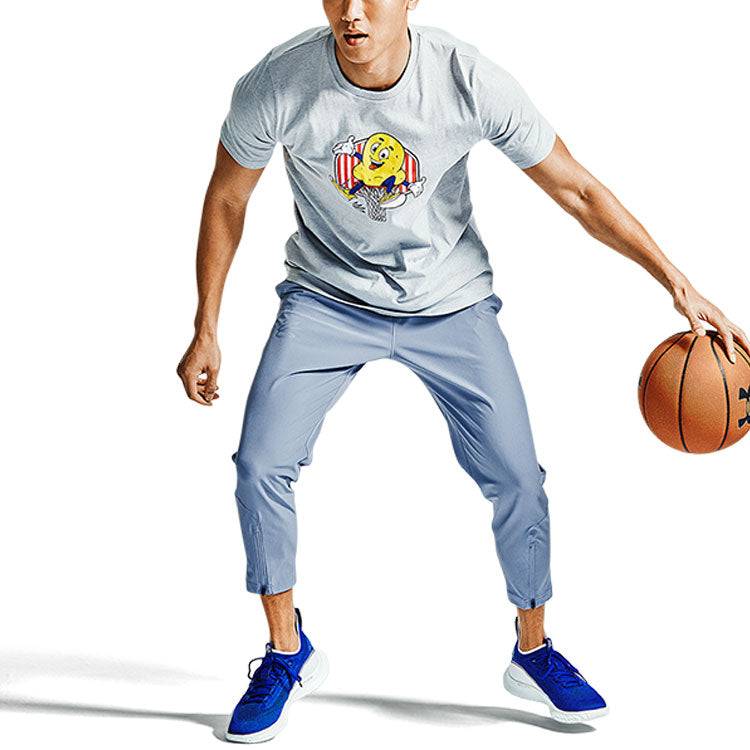 Under Armour UNDRTD Crop Woven Pants 'Washed Blue' 1361355-420