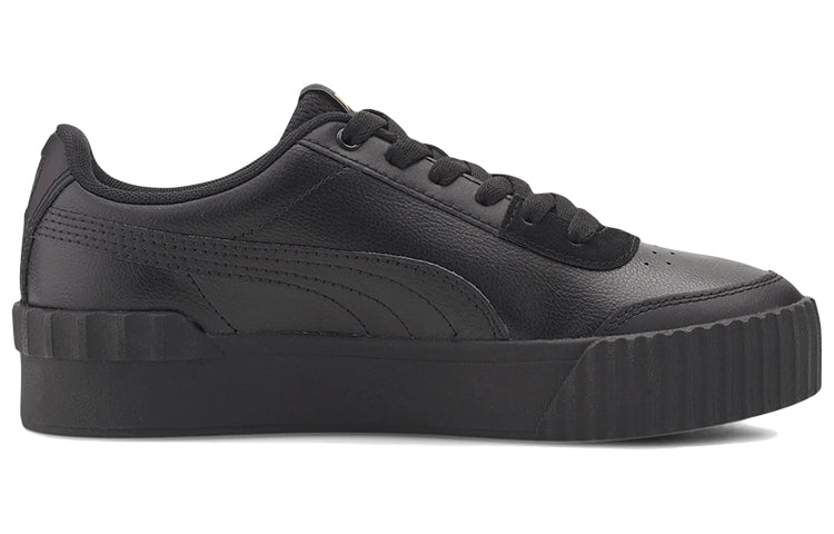 (WMNS) PUMA Carina Lift Black/Gold 373031-01