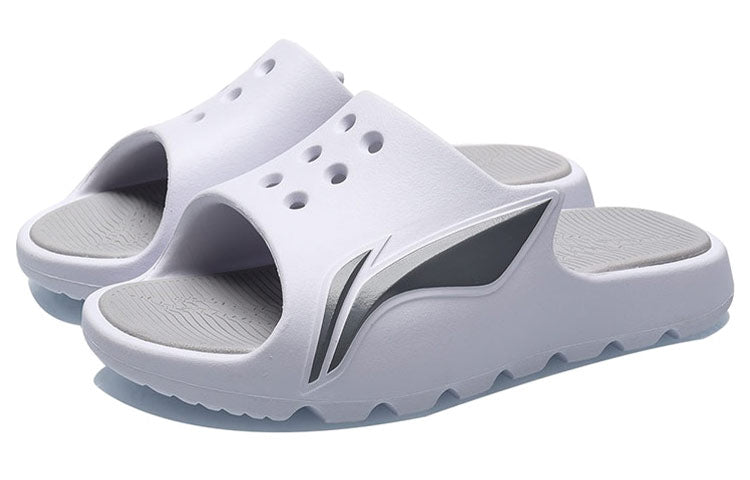 Li-Ning LNBB Slides 'White Grey' ABTR005-1