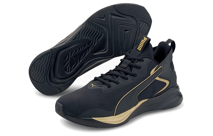 (WMNS) PUMA Softride Rift Tech 'Black Gold' 193748-03