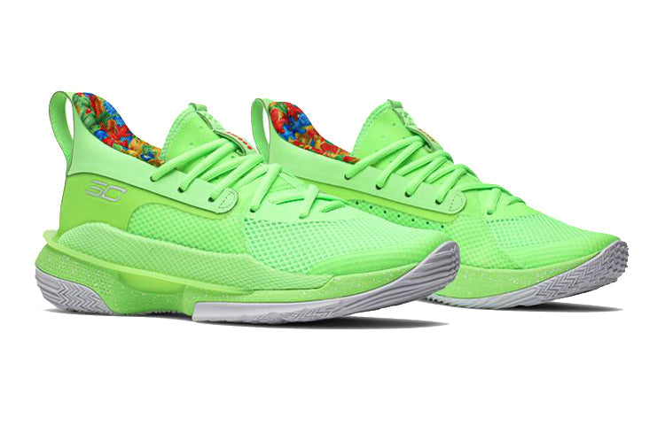 (GS) Under Armour x Sour Patch Curry 7 'Lime' 3022113-302
