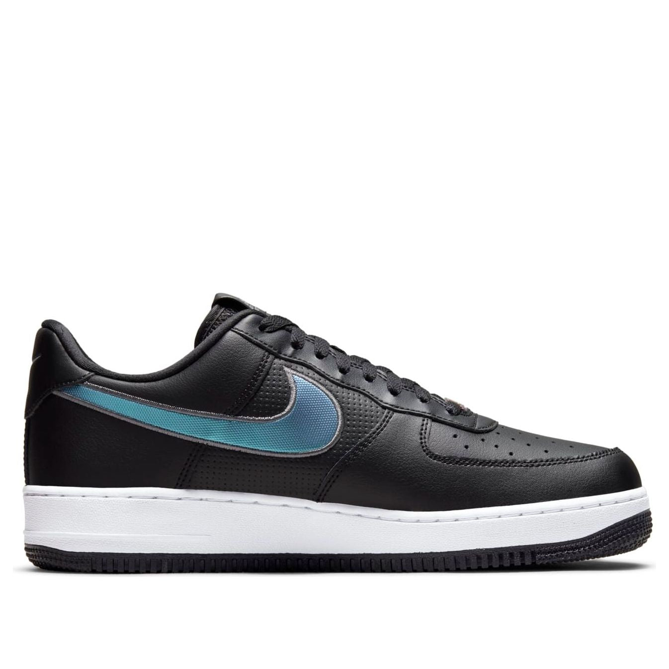 Nike Air Force 1 Low 'Black White Blue' DQ0812-001